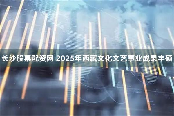 长沙股票配资网 2025年西藏文化文艺事业成果丰硕